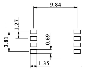 5V 700kPa ha amplificato la pressione atmosferica del sensore dell'uscita analogica 1